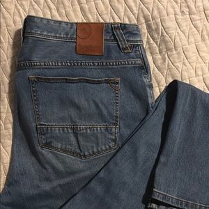 Tommy Bahama Blue Straight Jeans Classic Fit 38x34